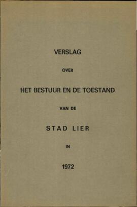 Verslag over het bestuur en de toestand van de stad Lier
