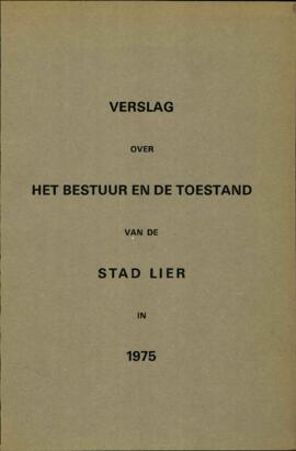 Verslag over het bestuur en de toestand van de stad Lier