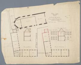 Ontwerptekening: Veranderingen aan de Staatsmiddelbare Meisjesschool