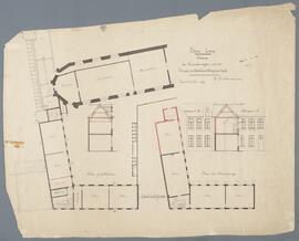 Ontwerptekening: Veranderingen aan de Staatsmiddelbare Meisjesschool