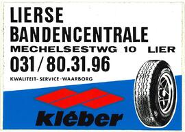 Lierse Bandencentrale / Reclame