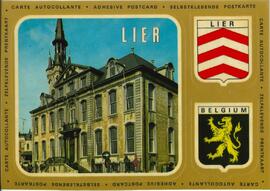 Stad Lier / Zelfklevende toeristische postkaart
