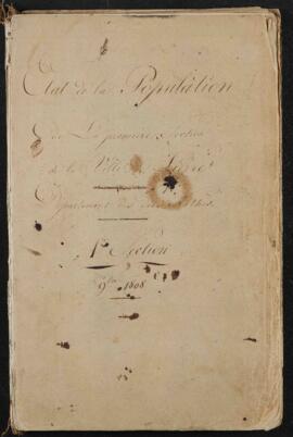 Bevolking Lier. Section 1. November 1808