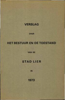 Verslag over het bestuur en de toestand van de stad Lier