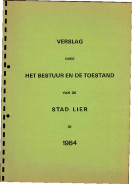 Verslag over het bestuur en de toestand van de stad Lier