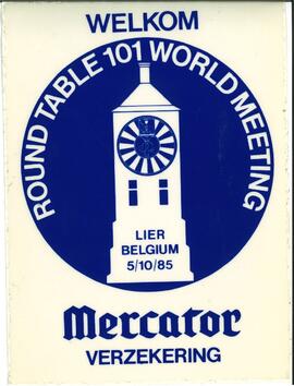 Round Table 101 / World meeting - Mercator Verzakering
