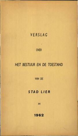 Verslag over het bestuur en de toestand van de stad Lier