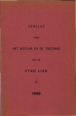 Verslag over het bestuur en de toestand van de stad Lier