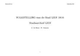 Volkstelling 1816: transcriptie
